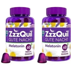 Wick Zzzquil Gute Nacht Melatonin Weichgummis