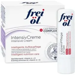 Frei Öl Intensivcreme (50 ml) + Frei Öl Lippenpflege