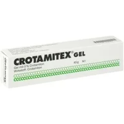 Crotamitex Gel zur Krätze Behandlung