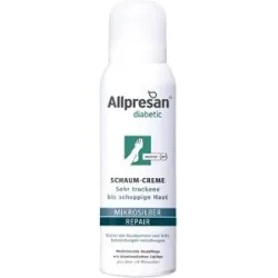 Allpresan Diabetic Mikrosilber+Repair Schaum-Creme