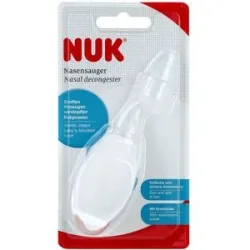 Nuk Nasensauger Größe 1 weiss Krt.
