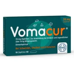 Vomacur® 70 mg Zäpfchen