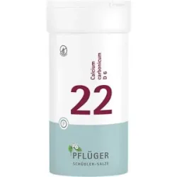 Schüßler-Salze Biochemie Pflüger 22 Calcium carbonic.D 6 Tbl.