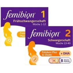 Femibion 1 Frühschwangerschaft + Femibion 2 Schwangerschaft