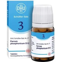 DHU Schüßler-Salz Nummer 3 Ferrum phosphoricum D12 Tabletten