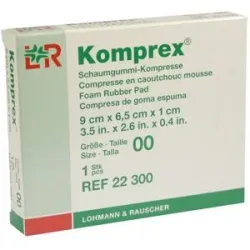 Komprex Schaumgummi Kompr. Größe 00 oval