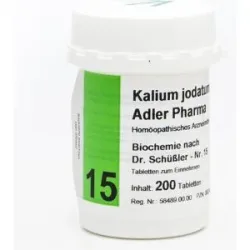 Biochemie Adler 15 Kalium jodat.D12 Adl.p. Tabletten