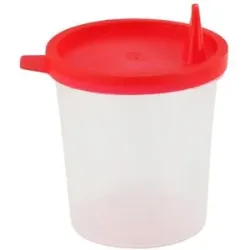 Urinbecher mit Schnappdeckel
