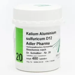 Biochemie Adler 20 Kalium alum.sulf.D12 Tabletten