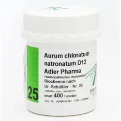 Biochemie Adler 25 Aurum chlor.natr.D12 Tabletten