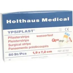 Pflasterstrips Ypsiplast wasserf.1,9x7,2 cm