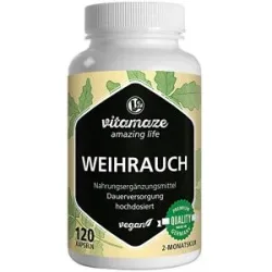 Weihrauch 900 mg hochdosiert vegan Kapseln