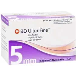 Bd Ultra-fine Pen-nadeln 5 mm 31 G 0,25 mm