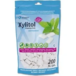 Miradent Xylitol Zahnpflegekaugummi Pfefferminz Refill