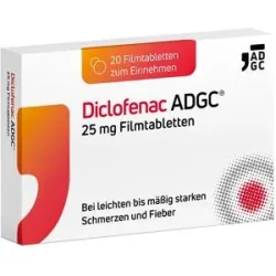 Diclofenac ADGC® 25 mg Filmtabletten