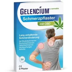 Gelencium Schmerzpflaster mit CBD