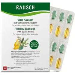 Rausch Vital Kapseln M.schweizer Kräuter 1 Monat