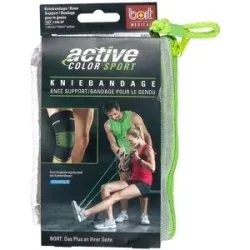 Bort Activecolor Sport Kniebandage Xl schwarz /grün