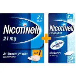 Nicotinell Starter Set 2: mehr als 30 Zigaretten täglich