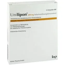 Unilipon 600 Infusionslösungskonzentrat