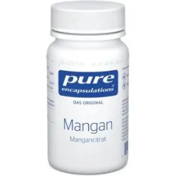 Pure Encapsulations Mangan Mangancitrat Kapseln