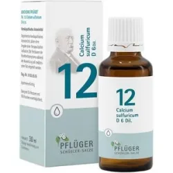 Biochemie Pflüger 12 Calcium Sulfur D6 Tropfen