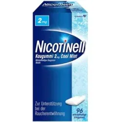 Nicotinell Kaugummi 2 mg Cool Mint (Minz-Geschmack)