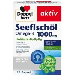 Doppelherz Seefischöl Omega-3 1000 mg+Fols. Kapsel (n)