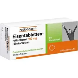 Eisentabletten-ratiopharm Eisentabletten ratiopharm 100mg