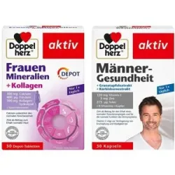 Doppelherz Frauen Tabletten + Männergesundheit Kapseln