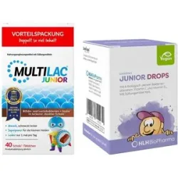 Multilac Junior Darmsynbiotikum + Lactobact Junior Drops