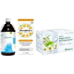 Casa Sana Darmreinigung + Iberobiotics Pro + Sidroga Magen-Darm-