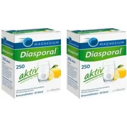 Magnesium Diasporal 250 Aktiv Brausetabletten