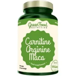 Green Food GreenFood Nutrition Carnitin + Arginin + Maca Kapseln