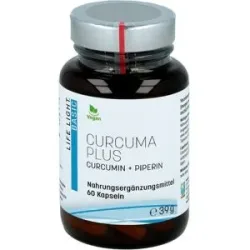 LIFE LIGHT Curcuma + schwarzer Pfeffer Kapseln