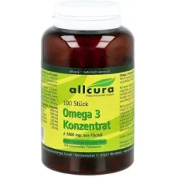 Omega 3 Konzentrat aus Fischöl 1000 mg Kapseln