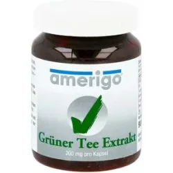 Grüner Tee Extrakt amerigo 200 mg Kapseln