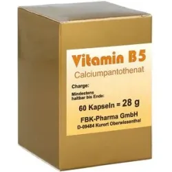FBK-Pharma Vitamin B5 Calciumpantothenat Kapseln