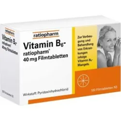 Vitamin B6 ratiopharm 40 mg Filmtabletten