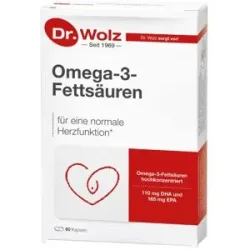 Dr. Wolz Omega 3 Fettsäuren 500 mg/60% Kapseln