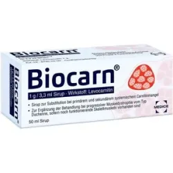 Biocarn Sirup bei Carnitinmangel - stärkt das Herz