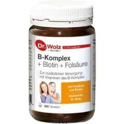 Dr. Wolz B Komplex + Biotin + Folsäure Tabletten
