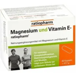 Magnesium-und-Vitamin-E-ratiopharm Magnesium und Vitamin E ratiopharm Kapseln