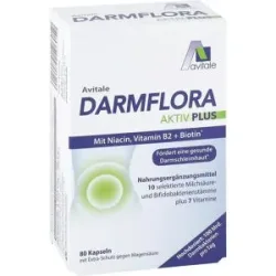 Avitale Darmflora Aktiv Plus 100 Mrd.bakterien+7 Vitamine