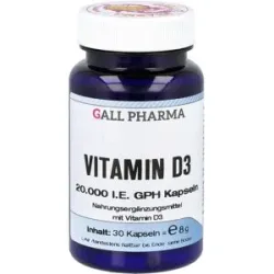 Vitamin D3 20.000 I.e. Gph Kapseln