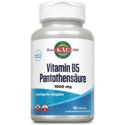 KAL Vitamin B5 1000 mg Pantothensäure Tabletten