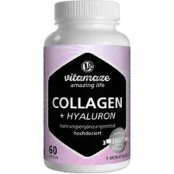 Vitamaze Collagen 300 mg + Hyaluron 100 mg Kapseln hochdosiert
