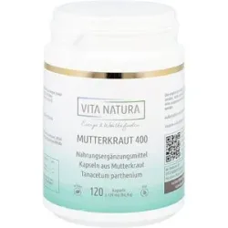 Vita Natura Mutterkraut 400 mg Kapseln