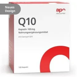 Q10 Kapseln 100 mg mit Coenzym Q10 von apodiscounter