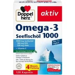 Doppelherz Omega-3 Seefischöl 1000 Kapseln